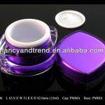 15ml eye shape Acrylic Cream Jar