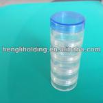 5ml 7ml 10ml stackable small PS jar for promotional cosmetic