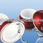 Ball Shape Acrylic Cream Jar for cosmetic packaging
