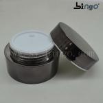 50ml round double wall cosmetic acrylic jar with lid