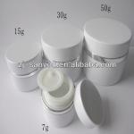 White UV coating nice aluminum jar
