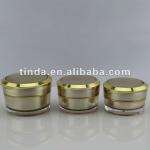 15g/30g/50g Empty taper shape acrylic cosmetic jars
