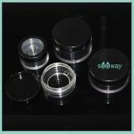 Hot-sell cosmetic packaging sifter jar with 1 part soild cap