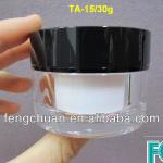 15g 30g 50g 100g Dual-Wall Acrylic Cream Jar
