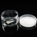 100ml round cream jar plastic lid