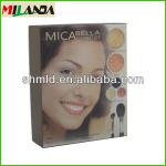 Mineral Makeup Packaging for Loose Powder, Brush and Mascara