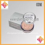 Silvery White Square Loose Powder Box