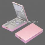 Pink compact powder case,empty loose compact powder case