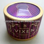 round shape cosmetic paper box