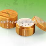 bamboo cosmetic compact powder cases