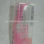 Plastic packaging box for lip stick