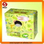 Cotton pad packaging box