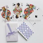 French paper playing cards with your design