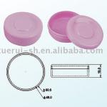 Plastic Cosmetic Powder Box