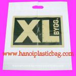 HDPE die cut shopping bag