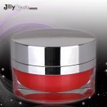 2012 best selling oval acrylic cosmetic jar