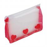 Fashionable Clear PVC cosmetic bag with beautiful printing
