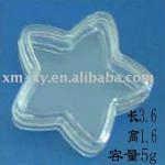 transparent plastic compact case for coametic