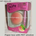 PET plastic box for lip lotion