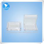 Clear square empty eyeshadow compact case