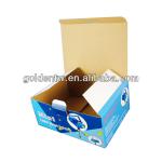 Popular coated paper color packing box