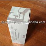 Paper cosmetic box for cosmetic packaging with logo printed