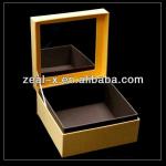 Custom Made Eye Shadow Packaging Boxes Wooden Cosmetic Boxes