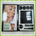Custom make up paperboard packaging box with insert tray