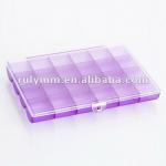 Colorful plastic eyeshadows storage container