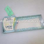 Clear eye pillow packaging box