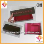 fashinal design cosmetic paper box with embossing