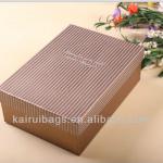 Elegant simple paper gift shoe box packing wholesale