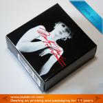 Cosmetic packaging box cardboard box eyeshadow packaging box customized