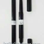 Double end eyebrow pencil packaging with brush applicator