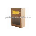 Recyclable printing package corrugated color box make up brush set