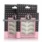 Fashionable custom paper boxes for eyelash with pvc window