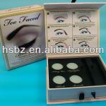 2013 new style eco-paper makeup box for eye shadow