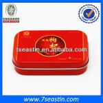 red mint candy tin box food candy tin can