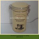 Airtight tea tin can