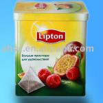 lipton tea tin can