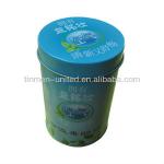 Round tea tin/Round tea tin box/Round tea tin can