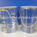PVC Clear Paint Cans wth Handles