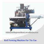 Automatic roll forming machine for tin cans
