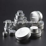 Round Flat Aluminum Can For Cosmetic Packing