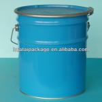 paint bucket, 20 liter paint bucket, lever lock lid bucket