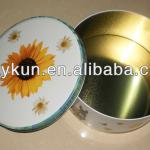 Chocolate box,round tin,candy box