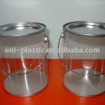 Clear PET Buckets with handle