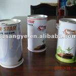 tin can manufacturer/high quality round tin can/printed tin can