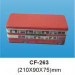 bus shape tin box