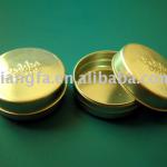 Round Aluminum Box for cream/gift